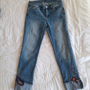 Embroidered Jeans